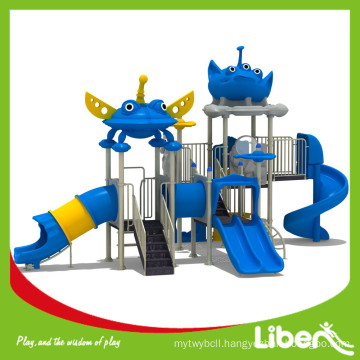Amusement Park Type Pastic Playground Climbing Equipment for Kids